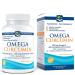 Nordic Naturals Omega Curcumin  Lemon - 60 Soft Gels - 1200 mg Omega-3 + 400 mg Optimized Curcumin - Combats Cellular Stress - Non-GMO - 30 Servings