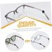 Housoutil Schnapps Glass - 20 Pairs Anti-Cover Glass Holders & Accessories | Black Silica Glasses Ears Anti-Clip - Buy Online on GoSupps.com