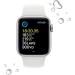 Apple Watch SE (2nd Gen) GPS 40mm - Silver Aluminum Case & White Sport Band - Fitness & Sleep Tracker - Heart Rate Monitor - Retina Display - Water Resistant - Crash Detection | 40mm S/M - Buy Online on GoSupps.com