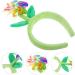 FOMIYES Windmill Grass Headband Elastic Headband Cloth Headband Hair Hoop Party Headband Head Bands Head Bandana Spa Headband for Washing Face Embellished Headbands for Women Fabric - Buy Online on GoSupps.com