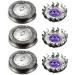 3 Piece Replacement for HQ3 HQ4 HQ55 HQ56 HQ6900 HQ6868 HQ5812 HQ6874 Blade - Buy Online on GoSupps.com
