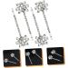 Angoily 6 Pairs Bridal Rhinestone Barrette Highlights Hair Dye Kit Bridal Hair Clip Rhinestones Bobby Pin Hair Accessories for Bride Flower Headpiece Miss The Flowers Zinc Alloy Hair up - Buy Online on GoSupps.com