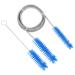 Brush Diameter 15mm 19mm -CPAP Tube Cleaning Brush-Suitable for Most CPAP Hose Type (Blue)