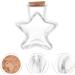 Zerodeko Gifts 5pcs Cork Glass Bottle Storage Jar Ordinary Glass Wedding Wedding Favours - Buy Online on GoSupps.com