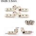 Set of 10 Eyeglass Hinges for Plastic Frames - Ideal for Travelers & Repairs | Eyeglass Accessories (3.5MM Color) - Buy Online on GoSupps.com