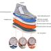Men's Diabetic Edema Shoes - Comfortable Memory Foam Sneakers for Swollen Feet | Adjustable & Wide Fit | Size 12 - Light Gray - Buy Online on GoSupps.com