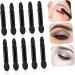 BIUDECO 100 Pcs Brush Eyeshadow Eye Shadow Applicator Eyeshadow Eyeshadow Brush Kit Black - Buy Online on GoSupps.com