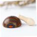 TEHAUX 4pcs Colorful Mushroom Wood Carving Keychains Outdoor Accessories Keychain Pendant Crafts Automatic - Buy Online on GoSupps.com