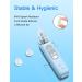 Electric Nasal Aspirator for Baby - Adjustable 5 Levels Suction, USB Rechargeable, Light & Nursery Rhymes (Blue) - Buy Online on GoSupps.com