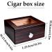 Cigar Boxs Humidors Cigar Humidor Fine Humidors Clear Glass Top with Hygrometer Cigar Desktop Box Cecigar Box Men's Cigars Case - Buy Online on GoSupps.com