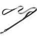 COMSLE Long Leads for Dog Training 1.5m/3m/5m Strong Extra Long Line Dogs Lead with Handle Light Nylon Puppy Training Lead Dog Leash for Pet Recall Tracking Obedience Camping Play Outdoor 3m/10ft Black