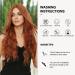 OUFEI Long Wavy Ginger Wigs for Women | Natural Synthetic Heat Resistant Wigs for Daily Party & Cosplay Wear - Buy Online on GoSupps.com