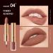 KUAILEGO Rose Gold 2-in-1 Matte & Liquid Lipstick - Full Color Gloss, Long Wear, Waterproof (04) - Buy Online on GoSupps.com