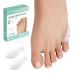 Welnove Tailor's Bunion Corrector Pads - 8 Pack Pinky Toe Protector Bunion Corrector with Separator for Women Men Gel Bunion Shield for Foot Pain Relief(Regular Pads) Clear Regular Pads