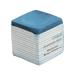 Sungooyue Blue Profession Elle Pool chalk strong adhesion dust dense billiard-creide-fingers chien for sport arm hand & fingers tasting