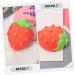 4pcs Strawberry Bath Ball - Natural Foaming Bath Salt with Essential Oils | Cute & Relaxing Bathing Experience - Buy Online on GoSupps.com