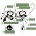 Dog Wheelchair for Back Legs Adjustable Dog Wheelchair Pet/Doggie Wheelchairs with Disabled Hind Legs Walking Mobility Recovery Aid - Easy to Assemble (Size : XXS) - Buy Online on GoSupps.com