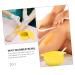 Frcolor Wax Melting Warmer - Silicone Shell for Face & Body | Portable 13.5x11.5cm Yellow Bowl for Skin Care - Buy Online on GoSupps.com