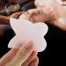 Shop Natural Rose Quartz Crystal Healing Massage Stone Butterfly Plate - Pink Jade Scraping Tool for Facial Care - Buy Online on GoSupps.com