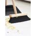 YJ Wooden Broom Dustpan Set - Soft Fur Broom with Durable Beech Handle | Anti-Tilt Design | Ideal for Kitchen Bedroom & Garage - Buy Online on GoSupps.com