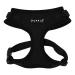 Puppia Ritefit Dog harness for small to medium -sized dogs - adjustable and very soft - also usable as a puppy dishes -Atani train tableware for dogs black l l black