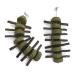 PeSandy Bunny Chew Toys for Teeth 2PCS Organic Apple Wood Molar Sticks with Timothy Hay Circles for Bunny Chinchilla Guinea Pig Hamsters Holland Lop Prairie Dogs Squirrels Improves Dental Health 2 PCS Apple Stick String
