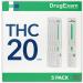5 Pack DrugExam Highly Sensitive Marijuana THC 20 ng/mL Urine Test Kit - 45 Days Detection - Single Panel Drug Test (5 Pack) - Buy Online on GoSupps.com