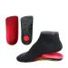 1 Pair L Shape Leg Insoles Arch Support Insert Insert Orthotic Insoles Arch Support Arch Support Shoes Pads Medical Insoles Arch Insoles Running Women's Red Red S