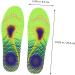 NOLITOY Sports Insoles - Shock-Absorbing Comfortable & Breathable Shoe Pads for Women | Elastic Insole Accessories - Buy Online on GoSupps.com