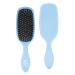 Wet Brush Shine Enhancer Paddle Brush, Sky - Hair Detangler Brush with Ultra Soft Bristles, Infused With Natural Argan Oil, Shiny Detangle & Smooth Hair, Wet or Dry, For All Hair Types