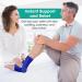 Modvel Compression Ankle Brace Socks - Support for Sprains Tendonitis & Arthritis - Unisex Sports Ankle Sleeve - Size Small Blue - Buy Online on GoSupps.com