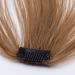 Clip-in Bangs - 100% Remy Human Hair Fringe Extension | Natural Straight Hairpiece for Effortless Style - Buy Online on GoSupps.com