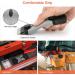 Flintronic Ceranium Field Scraper - Stainless Steel Blades for Induction Hob & Ceramic Glass | Kitchen Essential - Buy Online on GoSupps.com