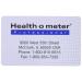 Health O Meter SS-222KL Model 222KL Extended 2 Year Warranty