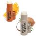 Poppy & Pout Jumbo Lip Balm 2 Pack All Natural Lip Balms & Moisturizers Hydrates with Beeswax Vitamin E Organic Coconut Island Coconut & Orange Bloom