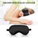 Buy 2-Pack Sleep Masks | 100% Light Blocking Eye Masks for Comfortable Sleep Travel & Yoga - Super Soft & Ultra Light for Men & Women - Buy Online on GoSupps.com