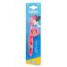 Mr.White Minnie Mouse Manual Toothbrush with Soft Rounded bristles Suitable for 3+ Years Kids Pink 1 Count (Pack of 1)