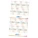 200 pieces disposable toothbrush disposable toothbrush toothbrush disposable toothbrush for school toothbrush for office waterproof toothpaste toothbrush set travel plastic 1 piece (1 Pack) Different colors x 2 pieces