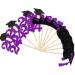 Class of 2023 Purple Glitter Graduation Cupcake Topper Food/Appetizer Picks for Graduation Party(24pcs) - Buy Online on GoSupps.com