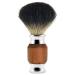 Beifenl 1Pcs Pure Hair Beard Brush Men's Shaving Brush with Wooden Handle Supply Various Hair Razors