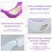 Zinueen Eye Massager with Heat & Temperature | Rechargeable Eye Mask for Dry Eyes & Dark Circles | 6 Massage Modes for Ultimate Relief - Buy Online on GoSupps.com