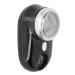 Pocket Size Portable Beard Trimmer Screen Display Portable Mini Beard Clipper 3W for Home (Black)