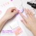 Colored Gel X Nail Tips - 96Pcs Nude Short Length Press on Nails - Almond & Square Shape - Soft Gel-like EC 4 in 1 Mixed X-coat Tips - Nail Extensions - Buy Online on GoSupps.com