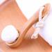 1PC Facial Cleansing Brush Manual Face Brush Bamboo Charcoal Bristles Wooden Handle for Washing Face Pore Exfoliation Wash Makeup Massaging Brush - Buy Online on GoSupps.com