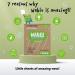 WABLU Spring Florals Laundry Detergent Sheets | Natural Enzymes | Plastic Free & Biodegradable | 24 Washes - Buy Online on GoSupps.com