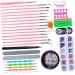 Healeved 2 Sets Drill Nail Art Pen Nail Dotting Tools Nails Rhinestones Nail Art Tools Nail Art Brush Diamond Nail File para U as Pro Tools Kit De Manicura Nail Art File Manicure Nail Lamp - Buy Online on GoSupps.com