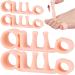 Toe Separators - 2 Pairs Silicone Toe Spacers for Pain Relief | Reusable & Washable Bunion Corrector for Men & Women - Buy Online on GoSupps.com