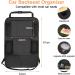 URAQT Car Organiser with 10 Tablet Holder & 8 Pockets | Back Seat Protector & Kids Toy Storage | Kick Mats for Car Seat | Black - Buy Online on GoSupps.com
