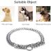 Dog Chain Metal Chain Slip Collar Choker Chain for Dogs Pet Training Walking Choker for Medium Dog Bulldog Rottweiler Training-Silver - Buy Online on GoSupps.com