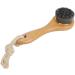 Manual Facial Cleansing Brush Manual Wooden Face Scrubber with Long Handle Ultra-Soft Deep Cleansing for Home - Buy Online on GoSupps.com